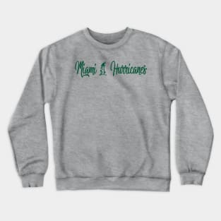 Miami Hurricanes Christmas Crewneck Sweatshirt